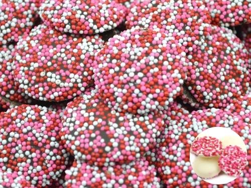 Repperts Valentine Nonpareils White Chocolate 1Lb